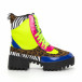 Γυναικεία Chunky μποτάκια με λεπτομέρειες Mix it130819-38 2