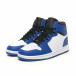 Ανδρικά ψηλά μπλε-λευκά sneakers  it251019-21 4