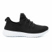 Ανδρικά μαύρα αθλητικά παπούτσια ελαφρύ μοντέλο it140918-11 2