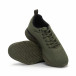 Ανδρικά πράσινα πλεκτά αθλητικά παπούτσια  it240419-12 4