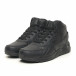 Ανδρικά ψηλά αθλητικά παπούτσια All black it251019-4 3