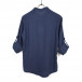 Ανδρικό λινό πουκάμισο σε τζιν χρώμα Duca Homme DU140206 it120422-5 3
