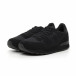 Ανδρικά μαύρα αθλητικά παπούτσια ελαφρύ μοντέλο  it130819-13 3