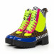Γυναικεία Chunky μποτάκια με λεπτομέρειες Mix it130819-38 3