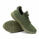 Ανδρικά πράσινα αθλητικά παπούτσια ελαφρύ μοντέλο it140918-13 4