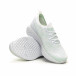 Γυναικεία λευκά αθλητικά παπούτσια καλτσάκι ελαφρύ μοντέλο it240419-53 4