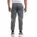 Ανδρική γκρι Jogger με διακόσμηση it041019-4 3