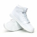 Ανδρικά ψηλά λευκά sneakers it051219-2 4