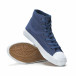 Ανδρικά μπλε sneakers με λευκή σόλα it250119-1 4