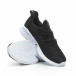 Ανδρικά μαύρα αθλητικά παπούτσια Wave ελαφρύ μοντέλο it100519-4 4