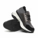 Γυναικεία γκρι αθλητικά παπούτσια Patchwork design KL-775 it260919-81 5