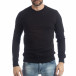 Ανδρική μαύρη μπλούζα Basic it040219-93 2