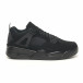 Ανδρικά sneakers ελαφρύ μοντέλο με αερόσολα All black it251019-24 2
