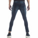Ανδρικό μπλε κλασικό τζιν Skinny Jeans it040219-8 3