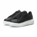 Ανδρικά μαύρα sneakers με χοντρή σόλα it250119-31 3