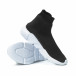 Ανδρικά μαύρα αθλητικά παπούτσια Slip- on it150818-24 4