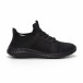 Ανδρικά μαύρα αθλητικά παπούτσια ελαφρύ μοντέλο it240419-16 2
