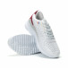 Ανδρικά λευκά αθλητικά παπούτσια με διακοσμήσεις ελαφρύ μοντέλο it250119-17 4