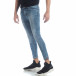 Ανδρικό γαλάζιο τζιν Skinny Washed Jeans it040219-7 2