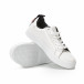 Γυναικεία λευκά sneakers με διακοσμητικά στρασάκια it150818-58 4