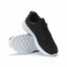 Ανδρικά μαύρα αθλητικά παπούτσια ελαφρύ μοντέλο it250119-19 4
