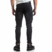 Ανδρικό μαύρο Cargo Jeans σε ροκ στυλ it170819-53 4