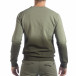 Ανδρική πράσινη μπλούζα με επένδυση it040219-91 3