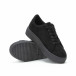 Γυναικεία μαύρα sneakers basic μοντέλο it150818-41 4