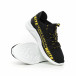 Ανδρικά αθλητικά παπούτσια με κίτρινη επιγραφή it130819-21 4