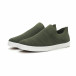 Ανδρικά πράσινα μελάνζ sneakers κάλτσα it150319-16 3