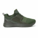 Ανδρικά πράσινα αθλητικά παπούτσια με διατρήσεις it150818-12 2
