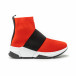 Γυναικεία κόκκινα Slip-on sneakers  it150818-42 2