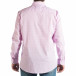 Ανδρικό μωβ πουκάμισο lp290918-173 3