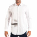 Ανδρικό λευκό πουκάμισο Regular fit με πριντ lp070818-121 2
