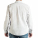 Ανδρικό λευκό πουκάμισο lp290918-184 3