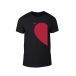 Κοντομάνικη μπλούζα Half Heart μαύρο Χρώμα Μέγεθος M TMNLPM004M 2