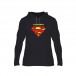 Φούτερ Superman & Supergirl μαύρο, Μέγεθος S TMNCPM041S 2