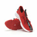Ανδρικά αθλητικά παπούτσια σε κόκκινο από συνδυασμό υφασμάτων it221018-47 4