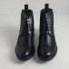 Σπορτ-κομψά ανδρικά μαύρα μποτάκια Brogue it260919-46 5