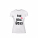 Γυναικεία Μπλούζα The Real Boss λευκό Χρώμα Μέγεθος S TMNLPF139S 2