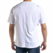 Ανδρική λευκή κοντομάνικη μπλούζα SAW tr110320-3 3