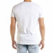 Ανδρική λευκή κοντομάνικη μπλούζα Lagos tr080520-32 3