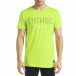 Ανδρική πράσινη κοντομάνικη μπλούζα Clang tr080520-46 2
