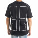 Ανδρική μαύρη κοντομάνικη μπλούζα SAW tr240420-8 3