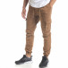 Ανδρικό παντελόνι Cargo Jogger σε χρώμα camel  8120 tr240420-33 3