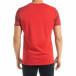 Ανδρική κόκκινη κοντομάνικη μπλούζα Lagos tr080520-34 3