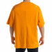 Ανδρική πορτοκαλιά κοντομάνικη μπλούζα SAW tr110320-1 3