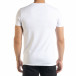Ανδρική λευκή κοντομάνικη μπλούζα Lagos tr080520-29 3