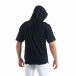 Ανδρική μαύρη κοντομάνικη μπλούζα Breezy tr110320-55 3