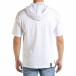 Ανδρική λευκή κοντομάνικη μπλούζα Breezy tr080520-12 3
